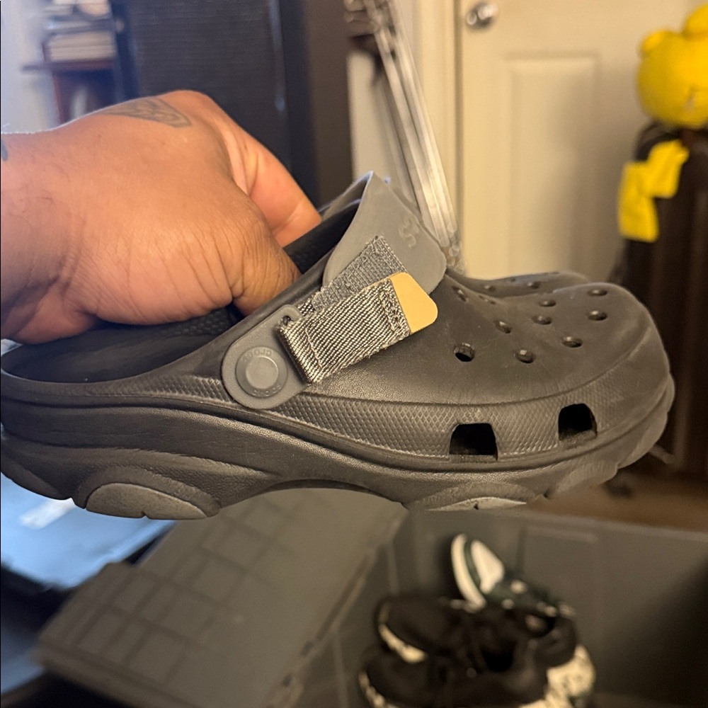 CROCS Kids Black Water Shoes